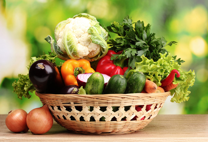 prana of vegetables and fruits